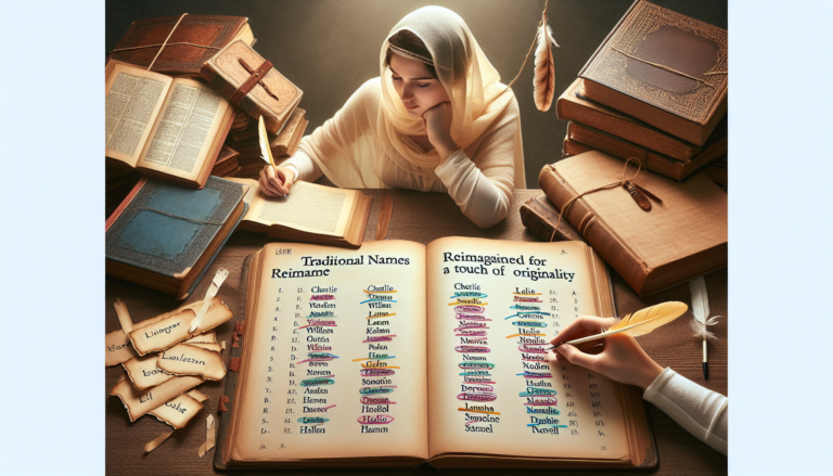 Prénoms traditionnels revisités